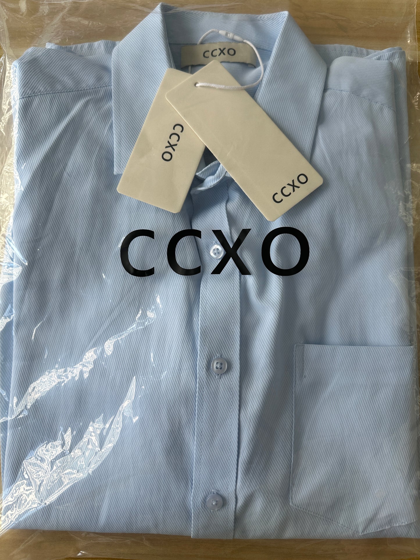 CCXO Men's Slimming Short-Sleeve Shirts
