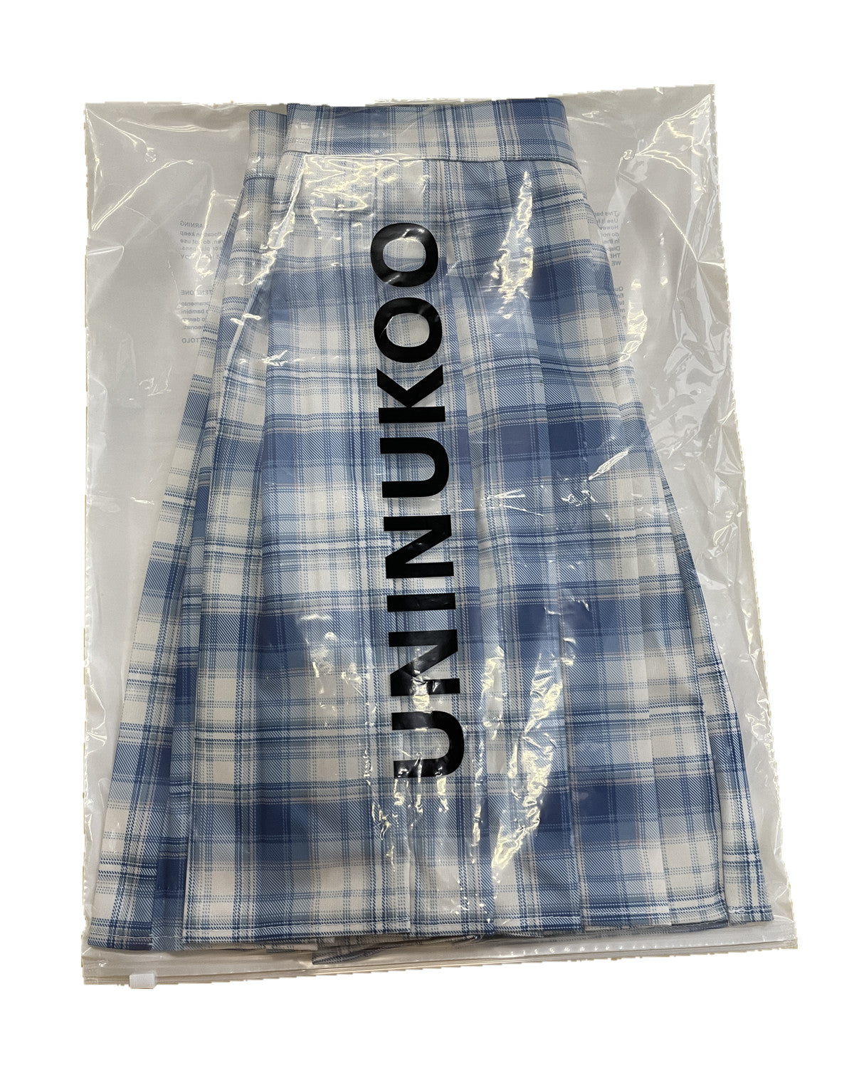 UNINUKOO Pleated Skirt All-Match Girl's Mini Skirt