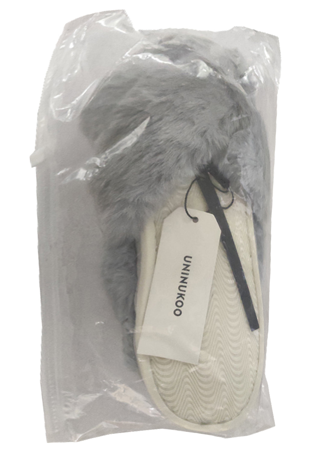 UNINUKOO Womens Winter Slippers Indoor Warm Cotton Faux Fur Slippers Size 5-10