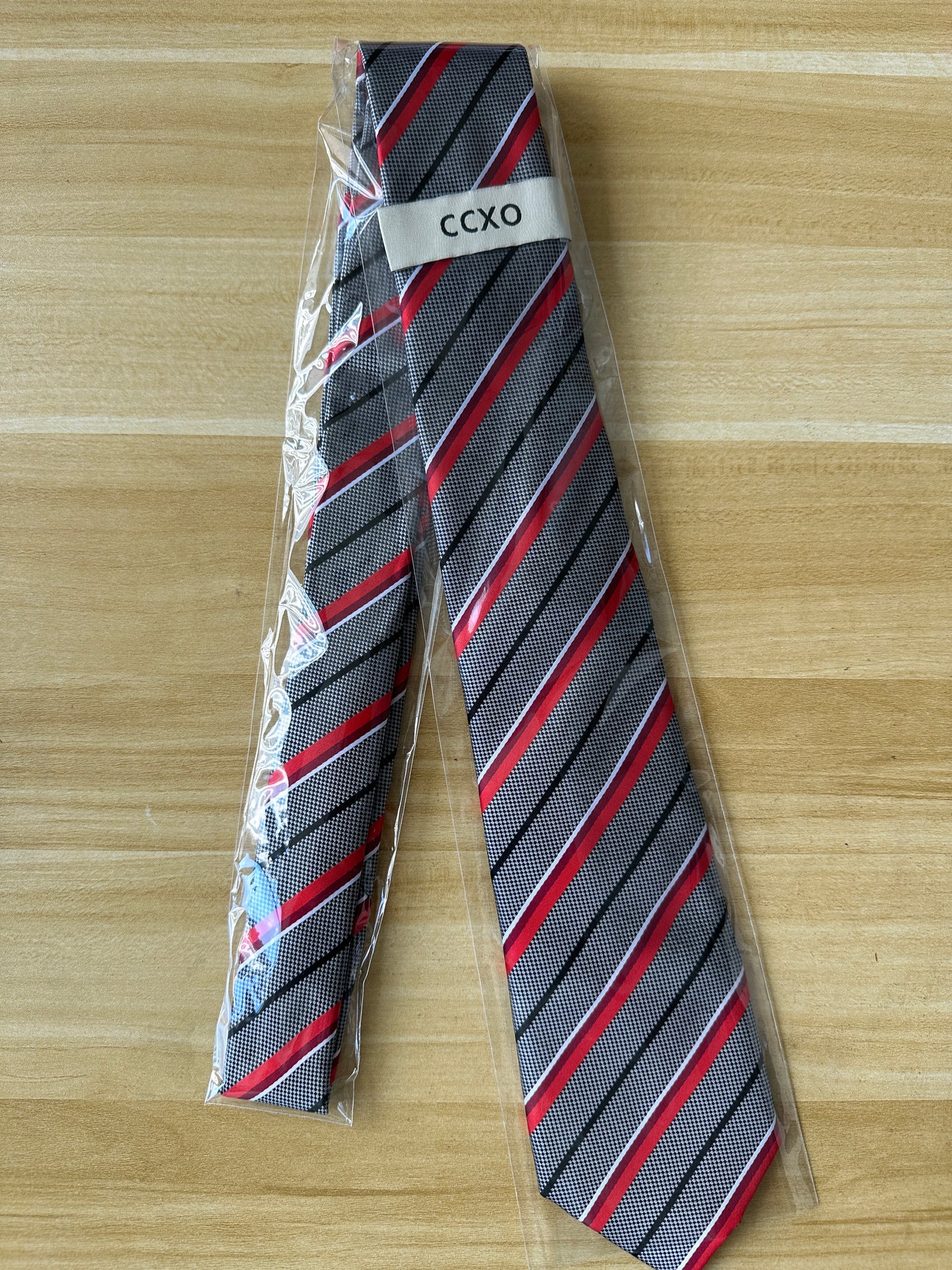 CCXO Men's Professional Neckties and Pocket Kerchiefs