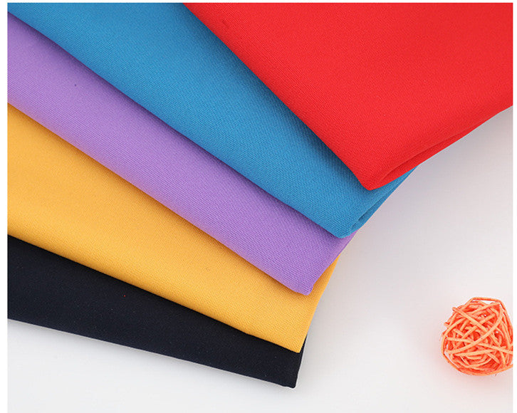 230G Polyester Ammonia Stretch Air Layer Knitted Fabric For Sweatshirt Sports Jacket