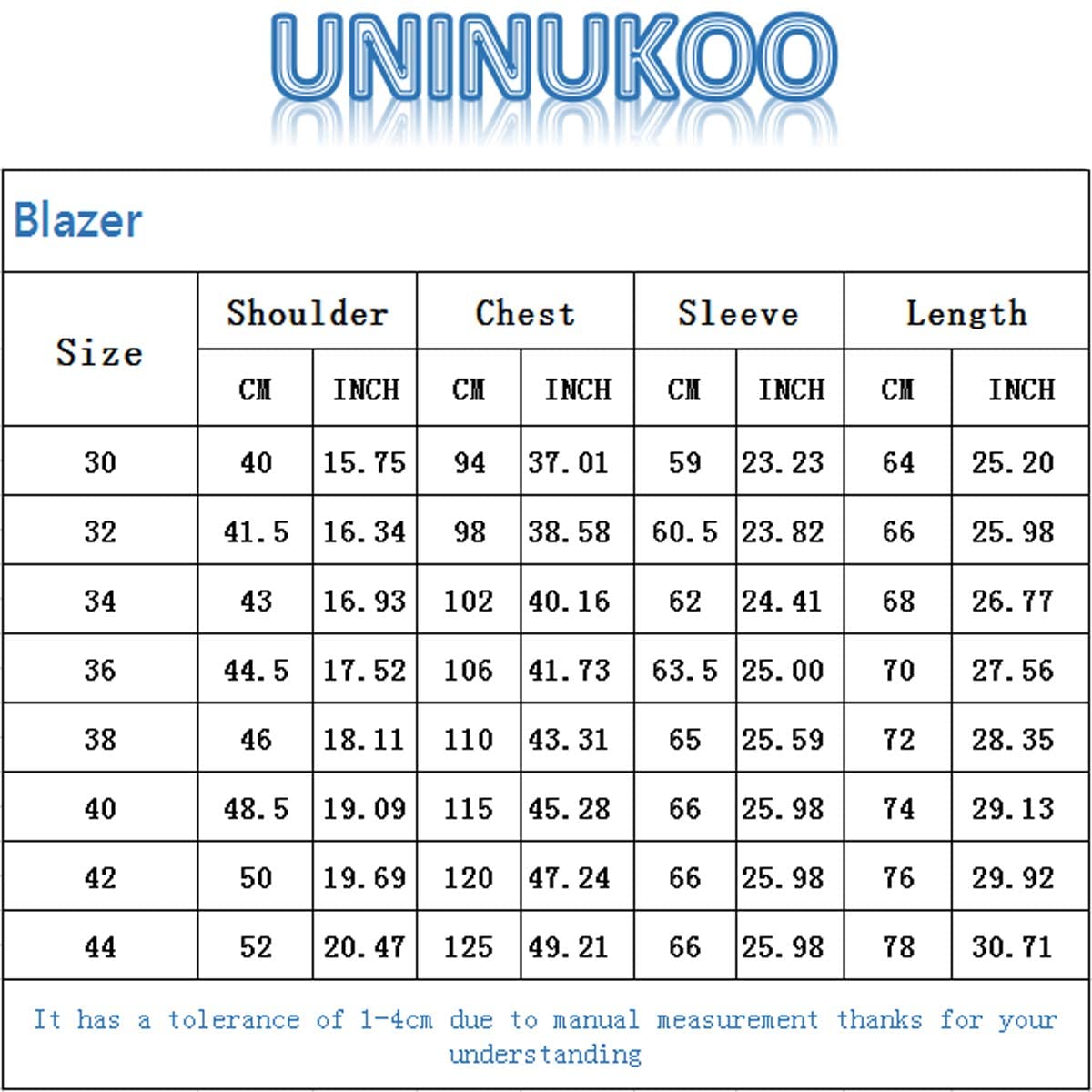 UNINUKOO Men's Elegent Floral Design Slim Fit Casual Blazer Prom Wedding Suit Top
