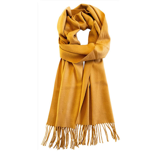 UNINUKOO Cashmere Feel Scarf Soft Winter Ombre Nova Buffalo Tartan Gift Men Women