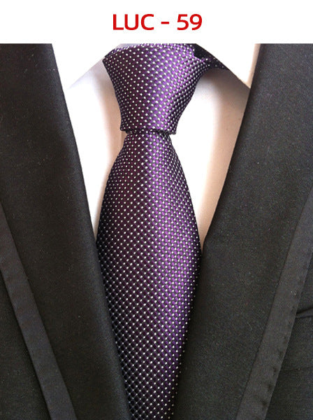 Fashion Plaid Ties for Men Slim Cotton Cravat Neckties Mens 2022
