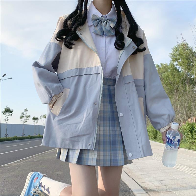 Pleated Skirt All-Match Girl's Mini Skirt