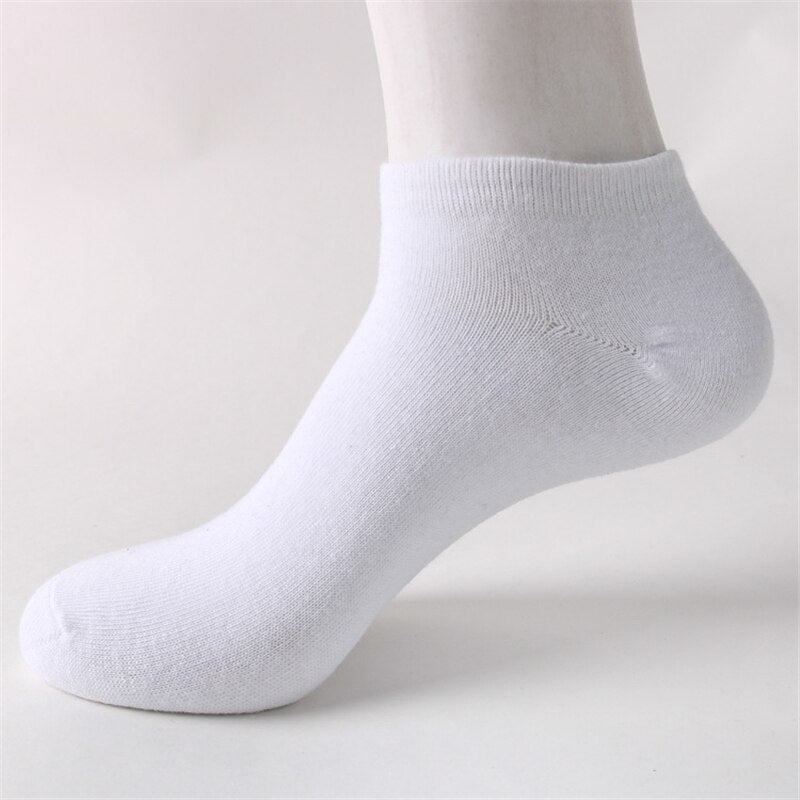 Summer Men's Comfortable Breathable Cotton Ankle Low Cut Socks
