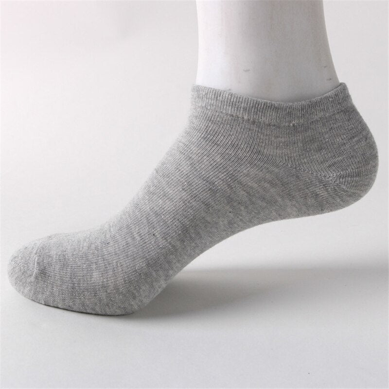 Summer Men's Comfortable Breathable Cotton Ankle Low Cut Socks